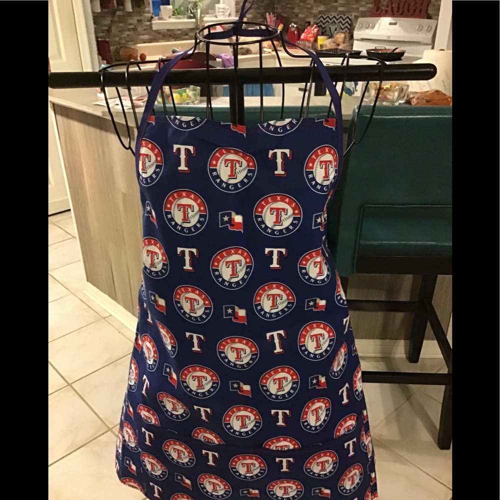 Texas rangers apron